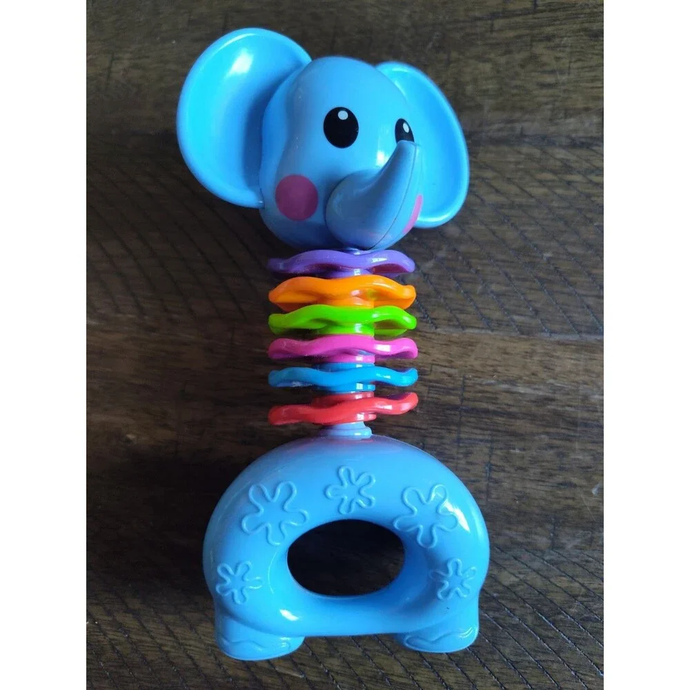Baby Toy Lot Bundle (9pc) Developmental Baby Sensory Tummytime Rattles Teethers